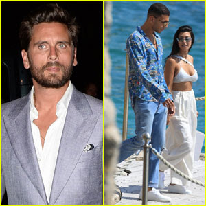 Scott Disick Parties At Cannes Nightclub Sans Bella Thorne Bella Thorne Kourtney Kardashian Scott Disick Younes Bendjima Just Jared