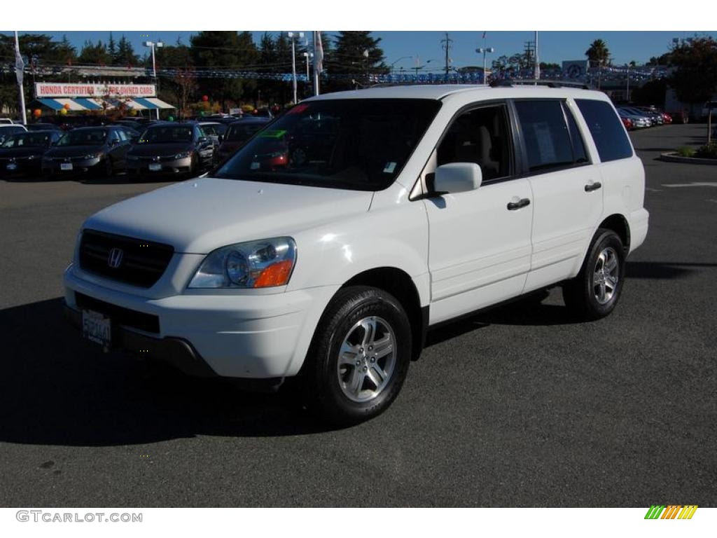 The passport is derived from the pilot, but it has a slightly shorter overall length. 2004 Taffeta White Honda Pilot Ex 4wd 22193893 Photo 8 Gtcarlot Com Car Color Galleries