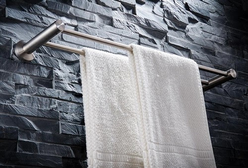 Cheap bath hardware sets, buy quality home improvement directly from china suppliers:brushed nickel bathroom hardware set towel bar toilet paper holder towel ring robe hook sus 304 stainless steel wall mounted enjoy free shipping worldwide! Stainless Steel Brushed Nickel Bathroom Towel Rack Double Rail Holder Wall Mount Towel Racks Home Garden