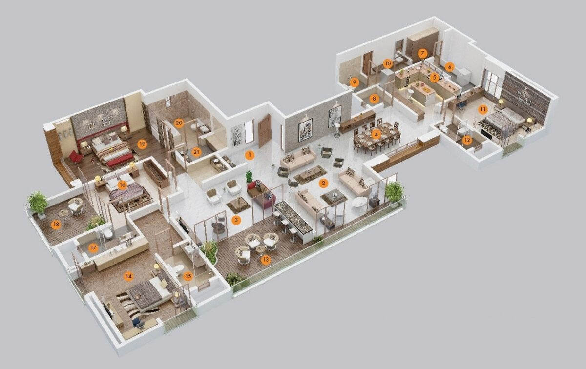 Maybe you would like to learn more about one of these? 4 Bedroom Apartment House Plans