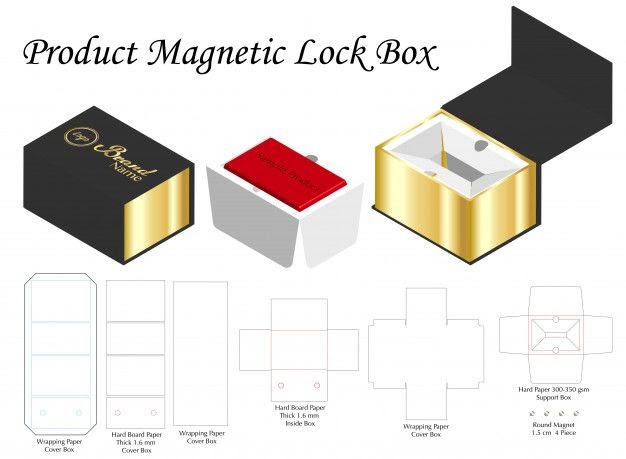 Download 127+ Magnetic Box Mockup Free Psd Popular Mockups