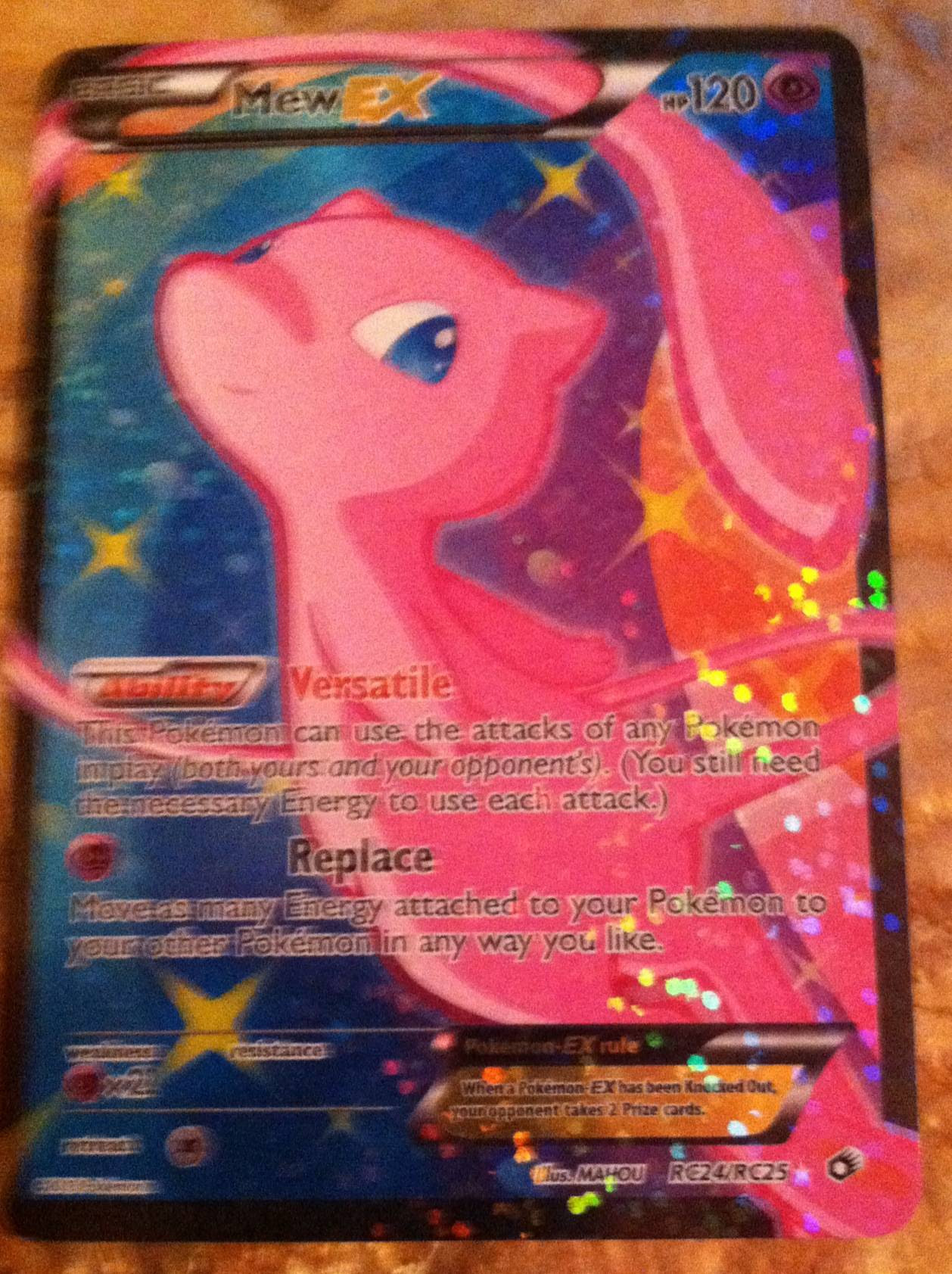 Pokemon Hd Shiny Mega Mewtwo Y Pokemon Card
