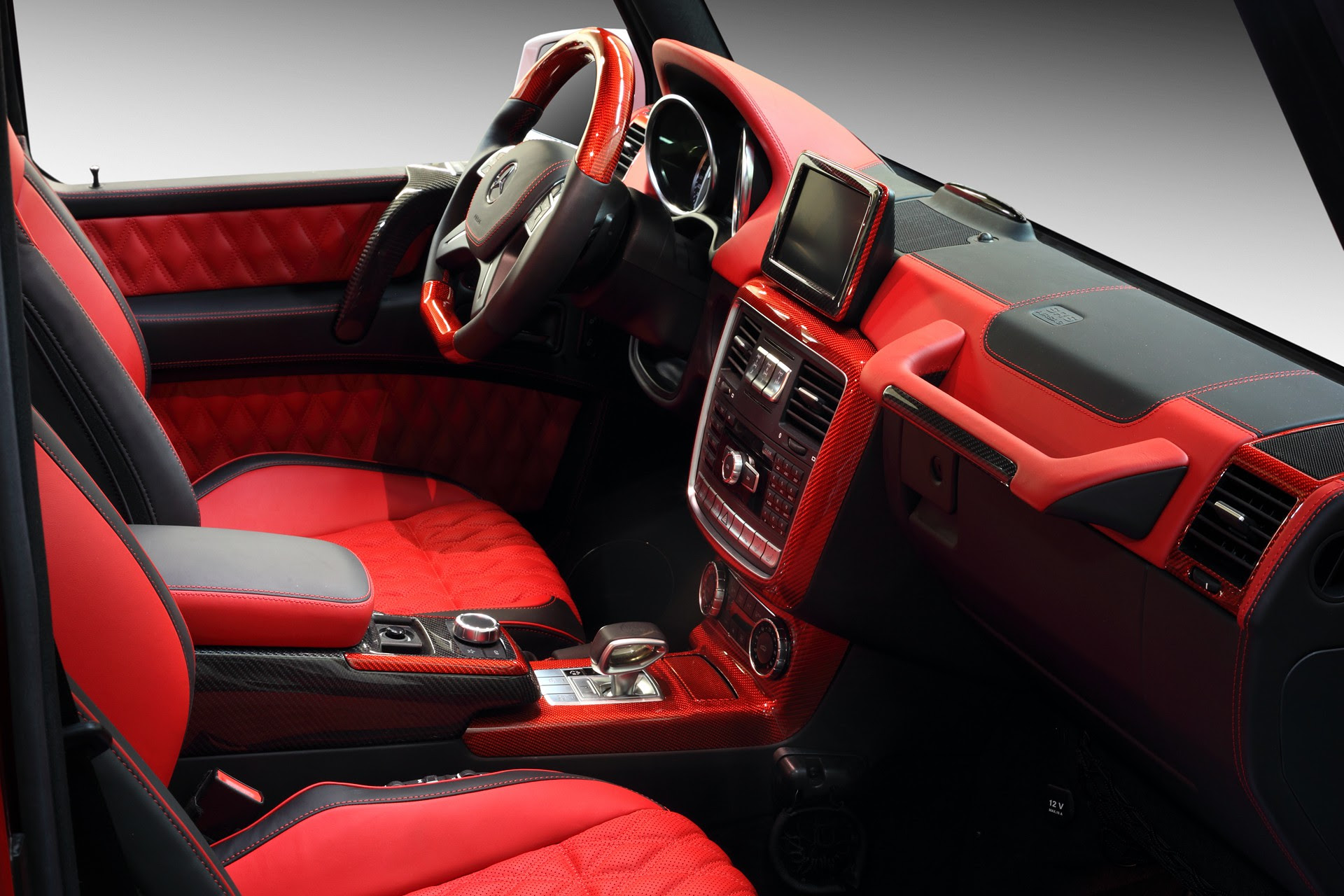 Mercedes G Wagon With Red Interior Shakal Blog