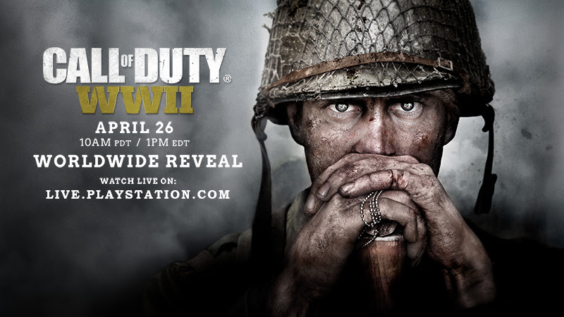 Call of Duty WWII Worldwide Reveal - Watch Live on Live.PlayStation.com