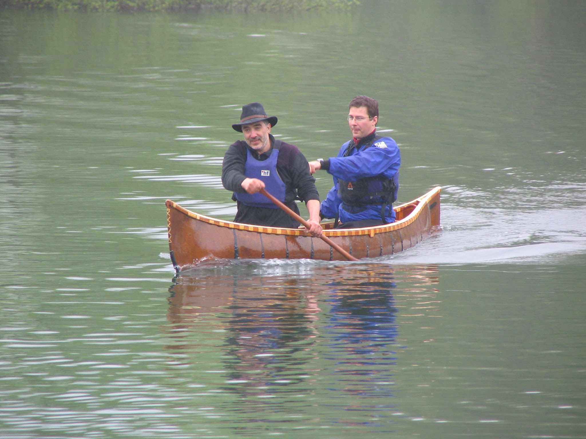 One secret: Model birch bark canoe plans