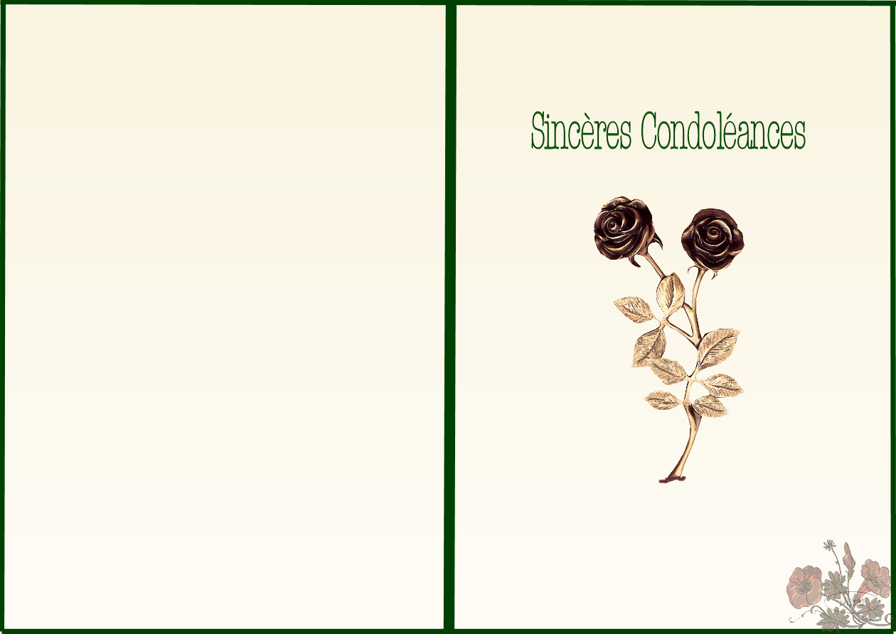 Carte De Condoleance Gratuite A Imprimer Avec Texte Texte Prefere