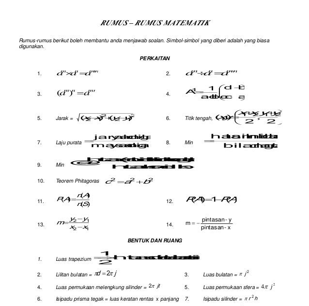 Soalan Fungsi Kuadratik - ABC Contoh