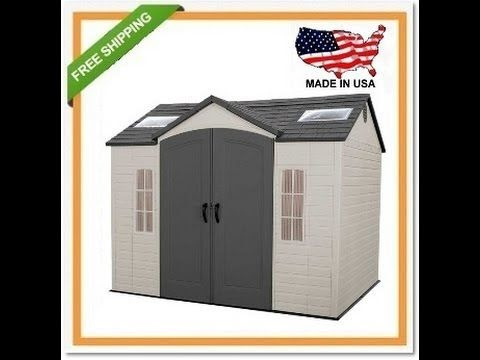 Nyi Imas: Lifetime outdoor storage shed 60057