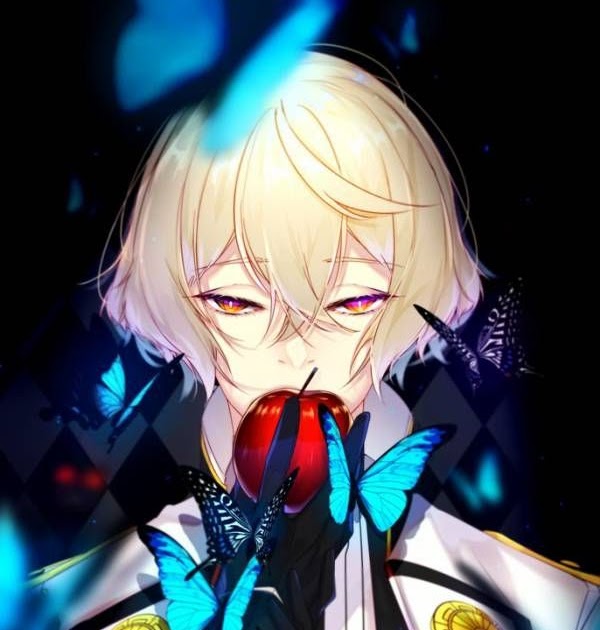 Testter かじる りんご 持つ イラスト
