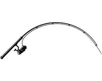 Free Free 171 Silhouette Curved Fishing Pole Svg SVG PNG EPS DXF File