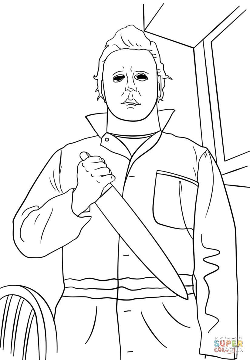 Cocoa powder keto recipe / keto chocolate mousse w. Michael Myers Coloring Page Free Printable Coloring Pages
