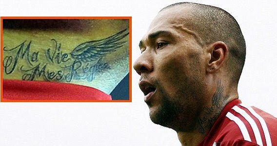 During his time with lyon of france's ligue 1, john carew may have picked up some of the french that is the phrase that carew will have to live with for some time as he had intended for his tattoo to. Pictures Misspelt Tattoos Metro Uk