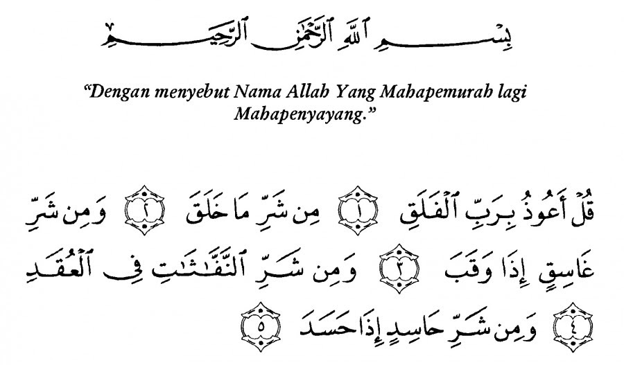 Quran Surah Al Falaq Dan Artinya  Gbodhi
