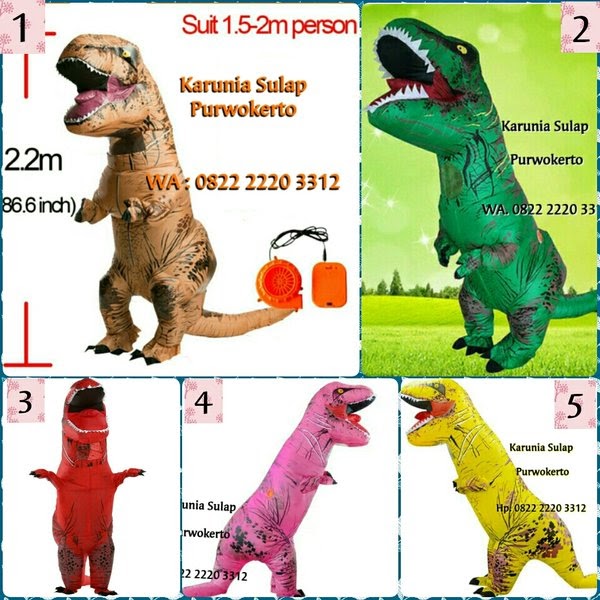 Dino Merah Di Tiktok - Jual Deform letter dinosaur - Kota ...