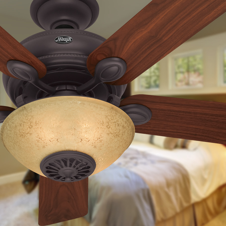 Whats people lookup in this blog: Hunter Westover Four Seasons Heater 52 In New Bronze Downrod Mount Indoor Ceiling Fan With Light Kit And Remote In The Ceiling Fans Department At Lowes Com