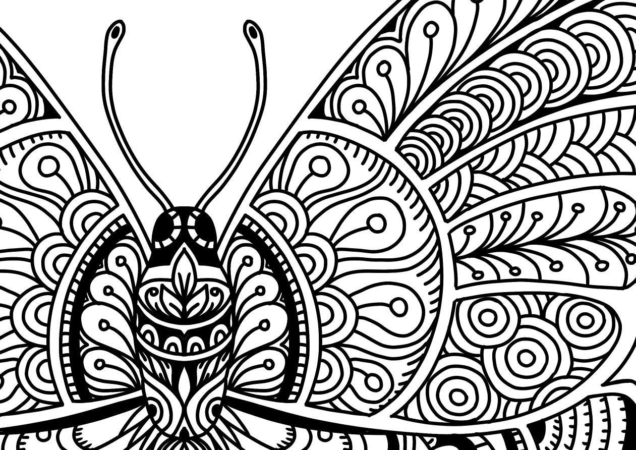 Kumpulan Doodle Art Of Butterfly Doodlegaleri