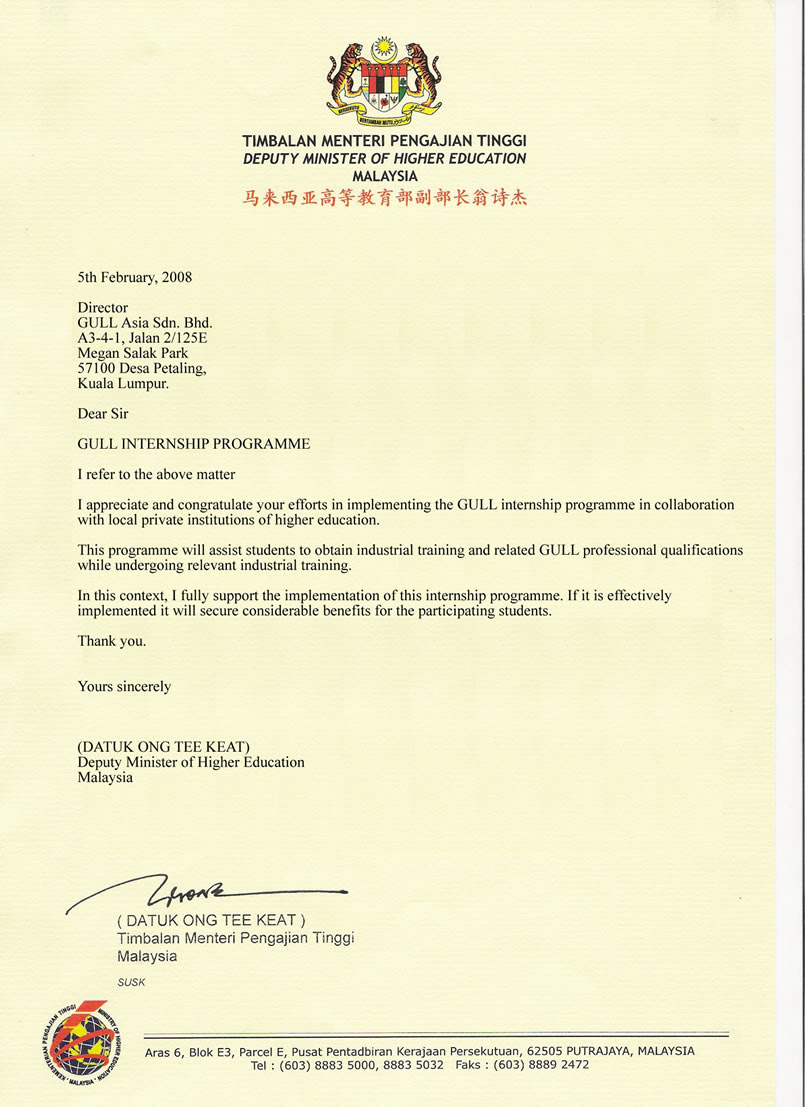 Formal Letter Malaysia Format - Find the format of the formal letter