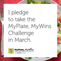 MyPlate, MyWins Challenge Pledge