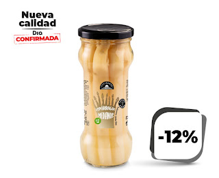 Espárragos extra 8/12, Dia Vegecampo 205g