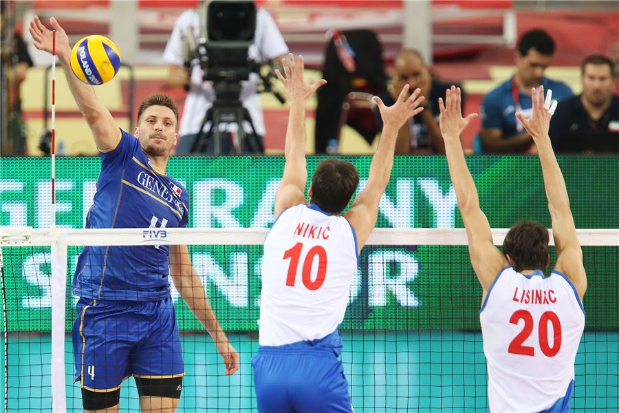 Sérvia 1 x 3 França - 2ª fase - Mundial Msculino 2014 ...