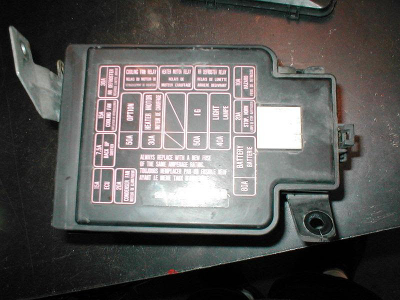 1997 Honda Civic Fuse Box Under Hood - Honda Civic