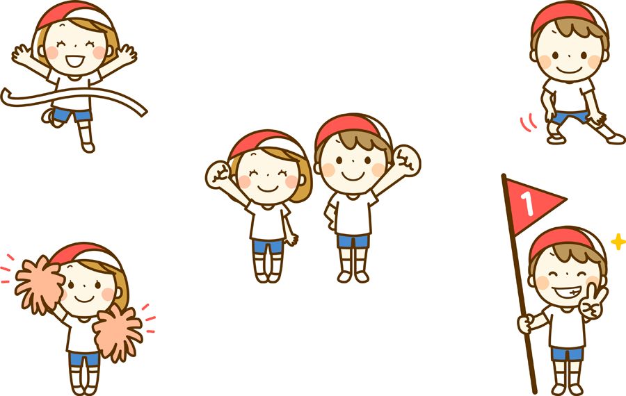 運動会 イラスト 簡単 手書き Kasword