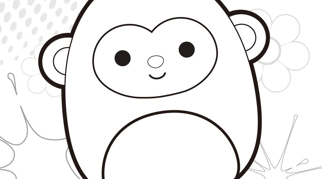 Squishmallows Coloring Pages Printable Celebrate World Turtle Day 5