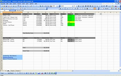 Medical bill tracker excel template and excel bill payment organizer template can be beneficial inspiration for those who seek a picture according specific topic, you will find it in this website. Bill Organizer Excel Bill Organizer