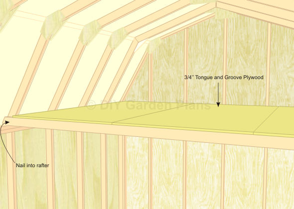 Gerry Woodworkers: Tell a 10x12 shed plans with loft