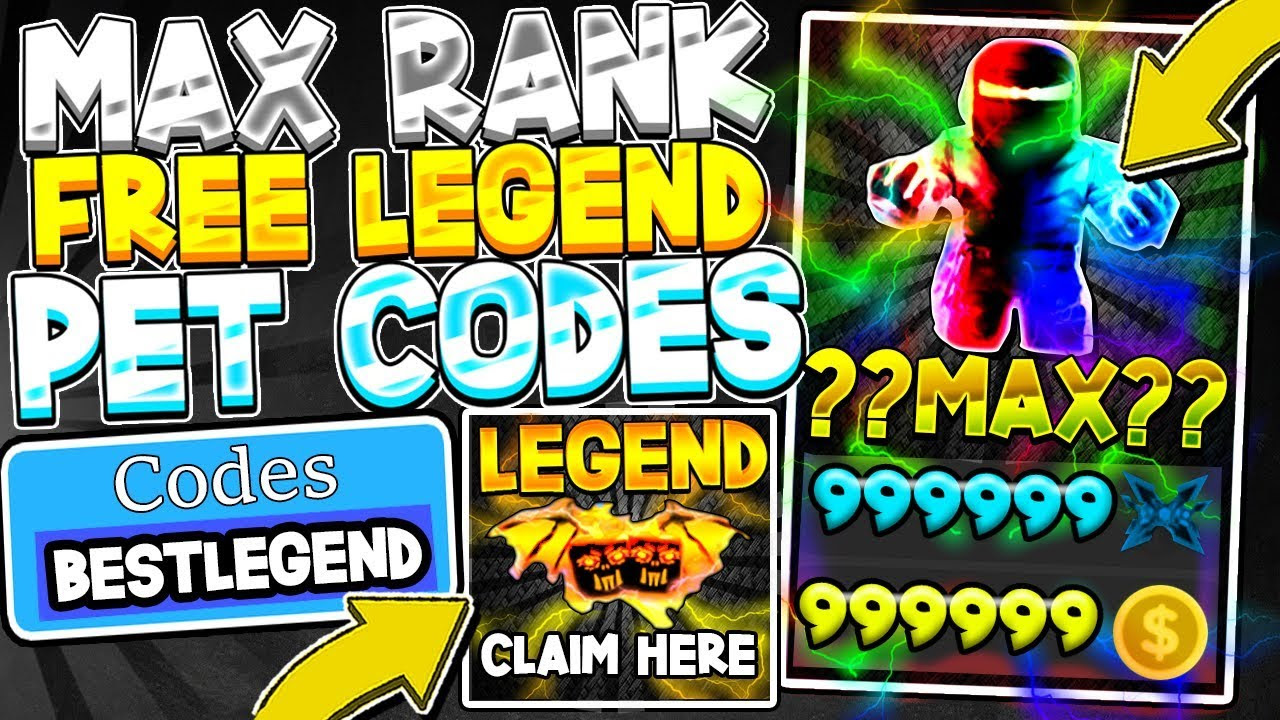 New Secret Legendary Pet Code In Ninja Legends Update ...