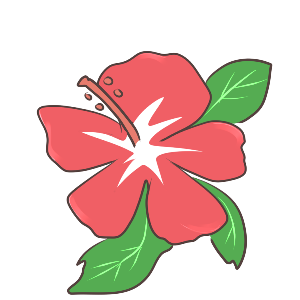 ぜいたくかわいい ハイビスカス イラスト 簡単 ただのディズニー画像