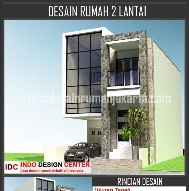 Model Rumah  Minimalis  Panjang Kebelakang Desain Rumah 