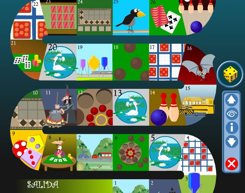 Juego Dela Oca Para Preescolar Interactivo} : Ayuda Para ...