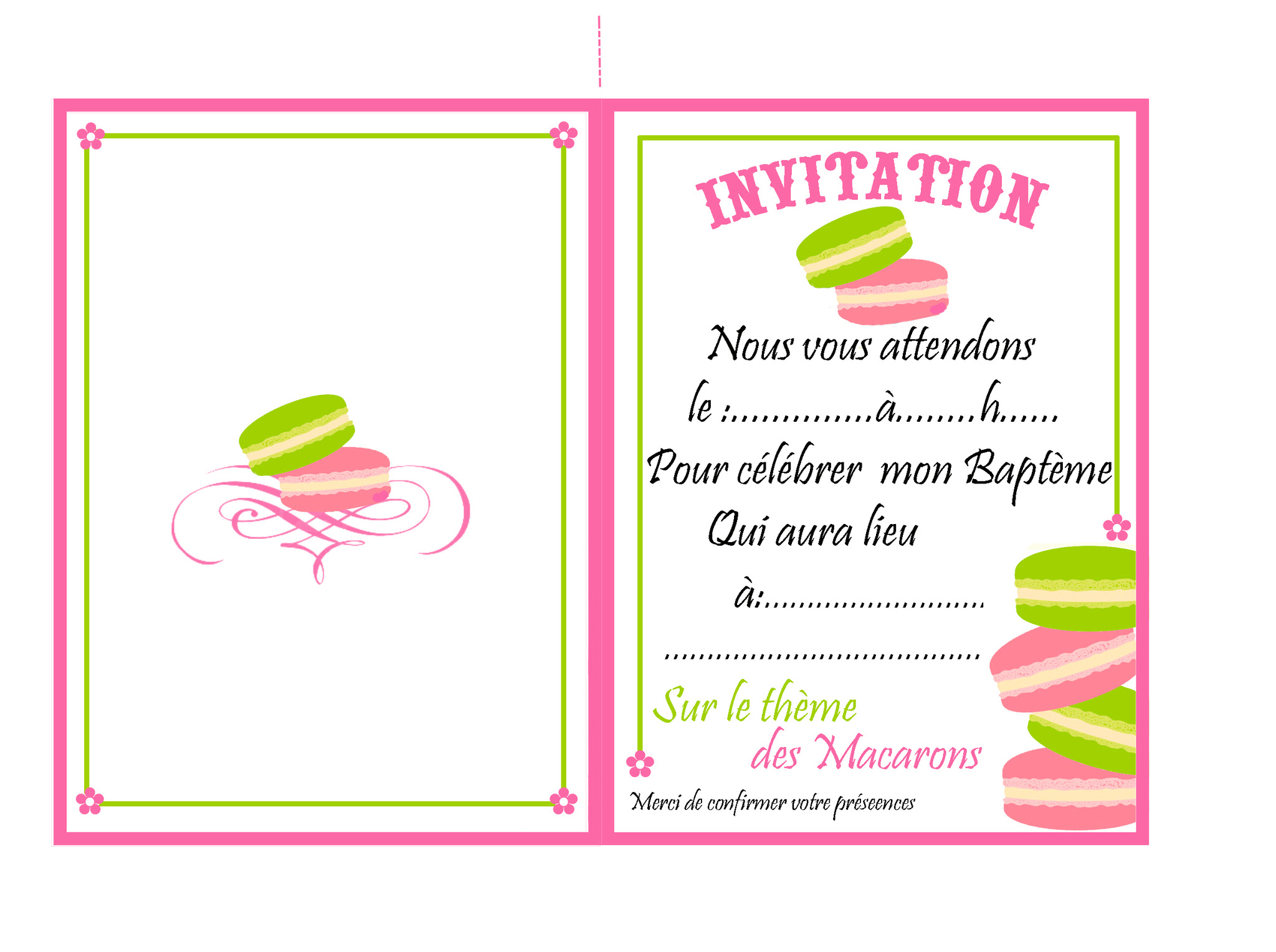 Carte D Invitation D Anniversaire A Remplir Coleteremelly Blog