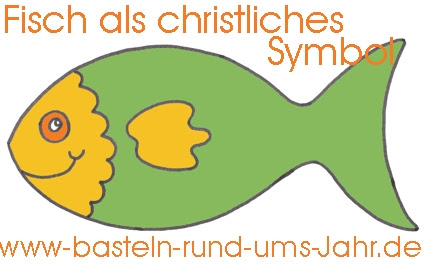 Entdecke rezepte, einrichtungsideen, stilinterpretationen und andere ideen zum ausprobieren. Christliches Symbol Fisch Zur Kommunion Als Dekoration Basteln Rund Ums Jahr