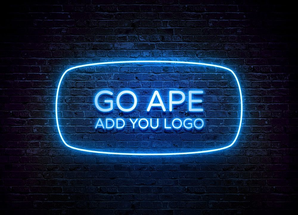 Download 9432+ Free Sign Logo Mockup Yellow Images Object Mockups