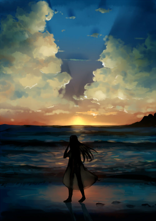 無料イラスト画像 新着きれい 海 イラスト 綺麗