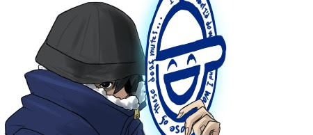 攻殻機動隊 壁紙 笑い男 ニコニコ 静止 画 イラスト