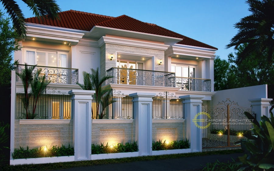  Desain Rumah Villa 1 Lantai  Desain  Rumah  Mesra