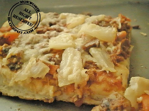 Hawaii pizza  Semanis madu mokwo