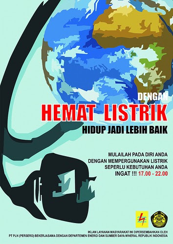 Contoh Gambar  Poster  Menghemat Air Contoh II