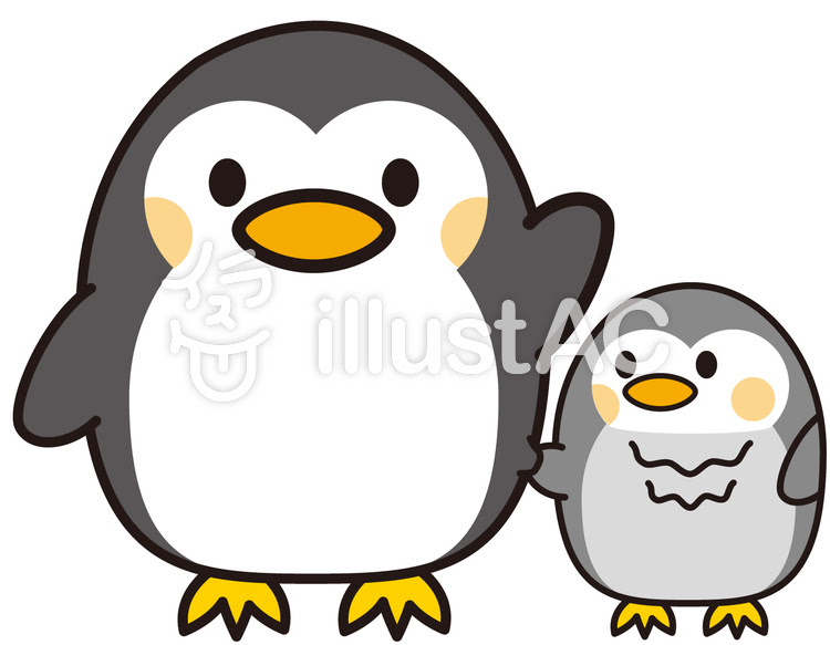 美しい花の画像 ベストイラスト ペンギン かわいい