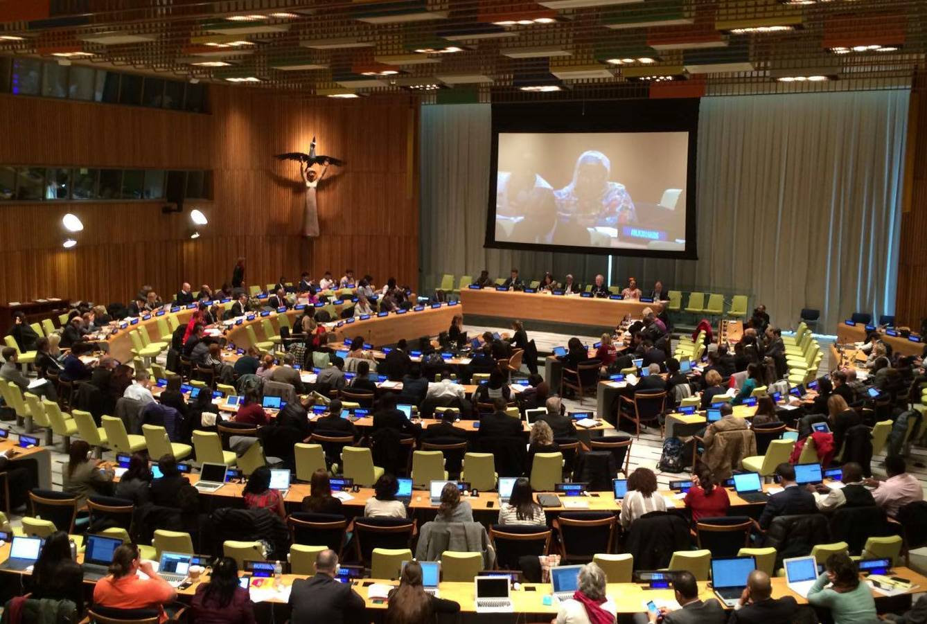 Civil society hearing at UN headquarters