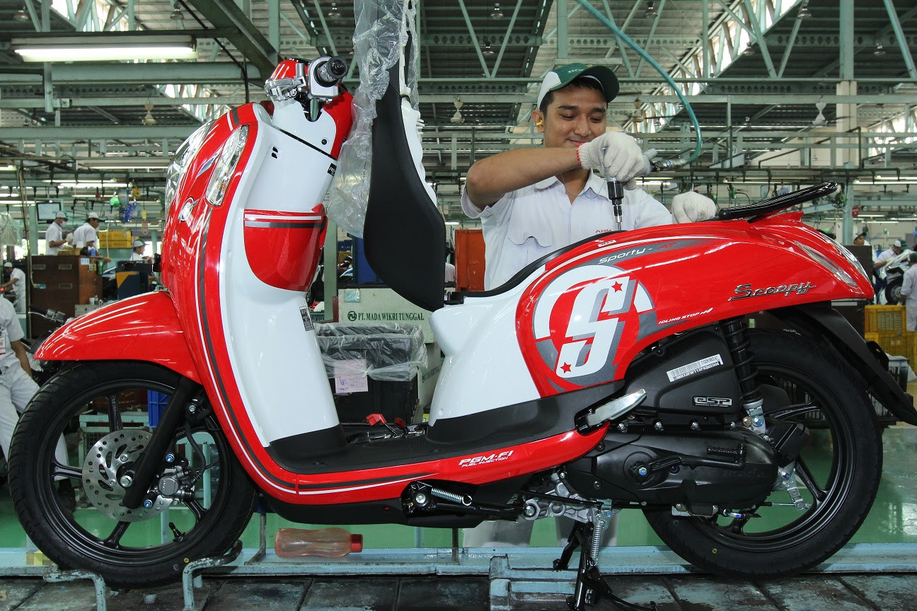 76 Modif Scoopy Warna Merah Putih | Modifhits