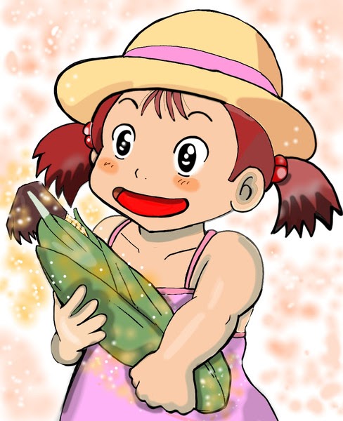 トトロ めいちゃん イラスト 簡単