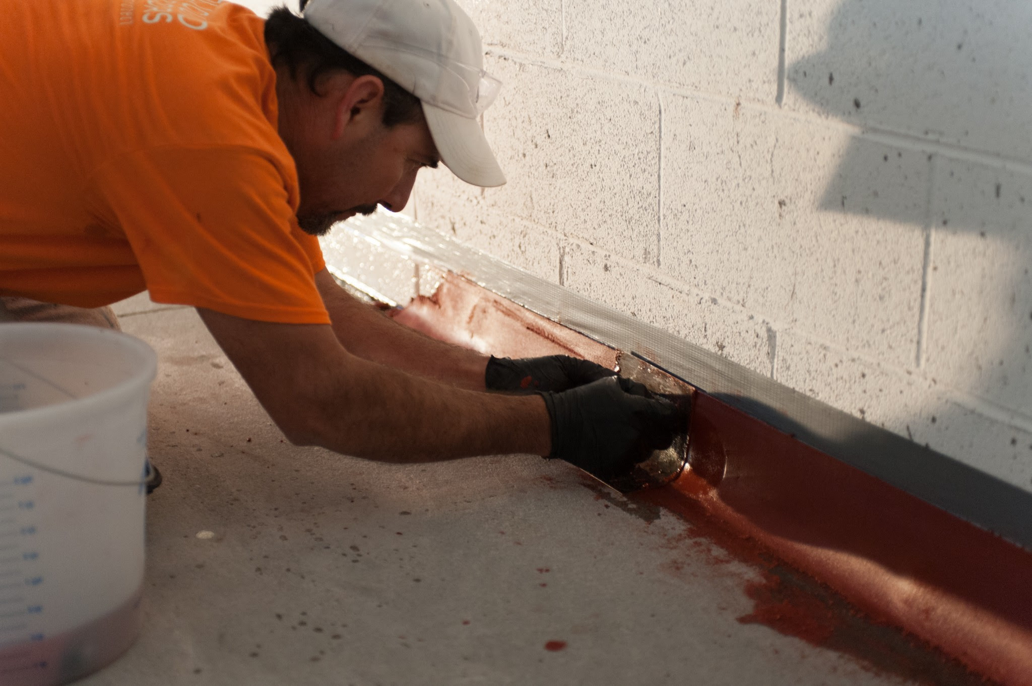 Thickness of the wall, top thickness of the wall, or the total cost. Epoxy Floors And Cove Base Liquid Floors