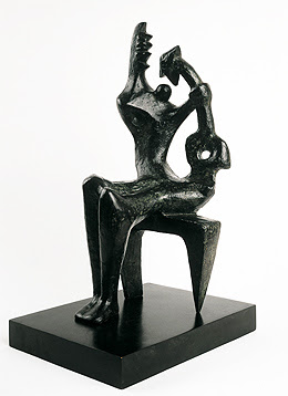 Henry Moore, Mother and Child [Madre e hijo], 1953