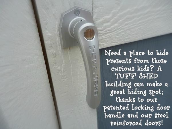 tuff shed locking door handle ~ Free Shed Blog