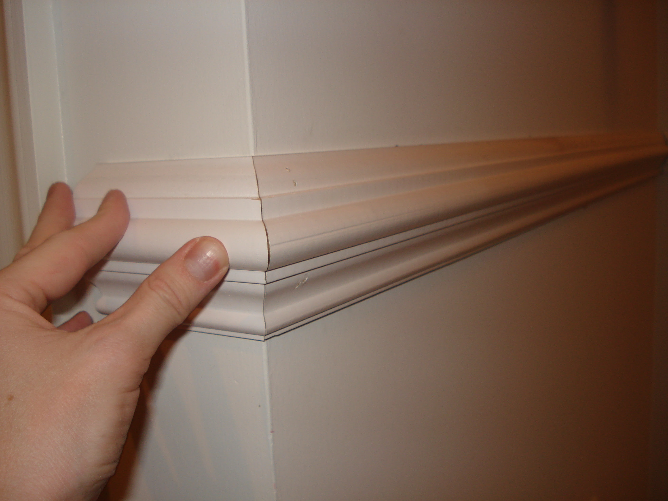 Chair rail molding ideas, available in clear lexan, diamond plate vinyl, rubber. Our Home From Scratch