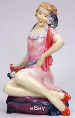 Get the best deals on vintage original art deco figurine glass when you shop the largest online selection at ebay.com. Rare Art Deco Play Mates Atlas China Grimwades Lady And Cat Figurine Circa 1930